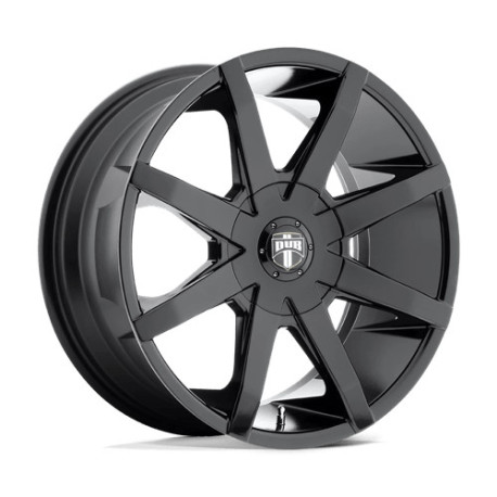 DUB aluminum wheels DUB S110 PUSH wheel 22x9.5 5X112/5X127 72.56 ET32, Gloss black | races-shop.com
