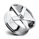 DUB aluminum wheels DUB S115 BALLER wheel 30x10 5X120 72.56 ET13, Chrome | races-shop.com