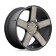 DUB aluminum wheels DUB S116 BALLER wheel 24x10 5X115 71.5 ET20, Matte black | races-shop.com