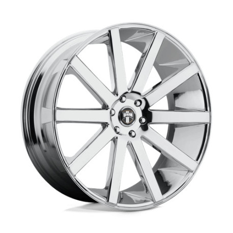 DUB aluminum wheels DUB S120 SHOT CALLA wheel 24x10 6X139.7 106.1 ET20, Chrome | races-shop.com