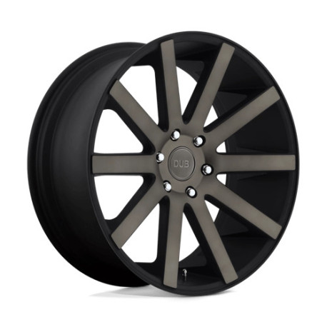 DUB aluminum wheels DUB S121 SHOT CALLA wheel 22x9.5 6X139.7 106.1 ET20, Matte black | races-shop.com