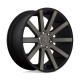 DUB aluminum wheels DUB S121 SHOT CALLA wheel 22x9.5 5X139.7 78.1 ET25, Matte black | races-shop.com