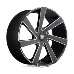 DUB S133 DIRECTA wheel 24x10 5X115/5X120.65 72.56 ET15, Matte black milled