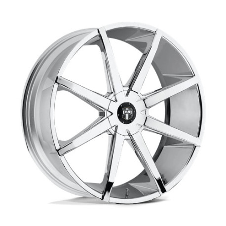 DUB aluminum wheels DUB S201 PUSH wheel 22x9.5 6X135/6X139.7 87.1 ET25, Chrome | races-shop.com