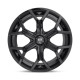 DUB aluminum wheels DUB S208 ROYALTY wheel 22x9.5 6X135/6X139.7 87.1 ET30, Gloss black | races-shop.com