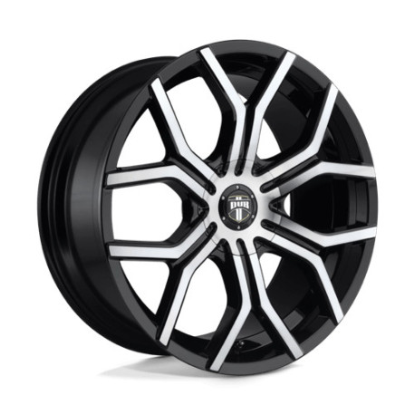 DUB aluminum wheels DUB S209 ROYALTY wheel 22x9.5 6X120/6X132 74.5 ET30, Gloss machined | races-shop.com