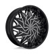 DUB aluminum wheels DUB S231 DAZR wheel 26x9 5X115/5X120 72.56 ET15, Gloss black | races-shop.com