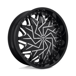 DUB S231 DAZR wheel 26x9 5X115/5X120 72.56 ET15, Gloss black