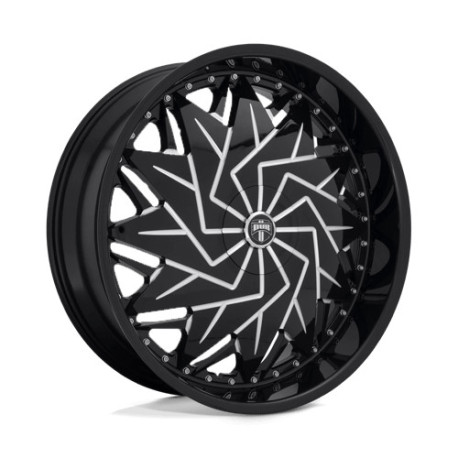 DUB aluminum wheels DUB S231 DAZR wheel 26x9 5X115/5X120 72.56 ET15, Gloss black | races-shop.com