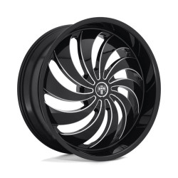 DUB S242 COJONES wheel 24x10 5X115/5X120 72.56 ET5, Gloss black
