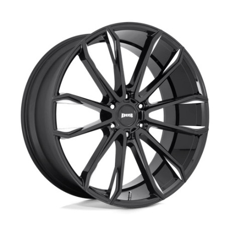 DUB aluminum wheels DUB S252 CLOUT wheel 24x10 6X135 87.1 ET30, Gloss black | races-shop.com