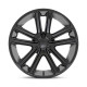 DUB aluminum wheels DUB S256 FLEX wheel 22x9.5 5X127 78.1 ET10, Gloss black | races-shop.com
