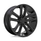 DUB aluminum wheels DUB S256 FLEX wheel 24x10 5X127 78.1 ET10, Gloss black | races-shop.com