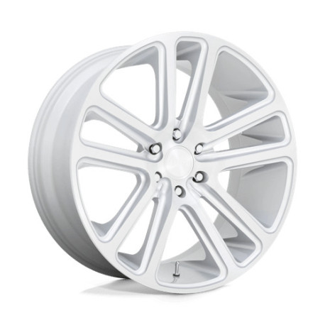 DUB aluminum wheels DUB S257 FLEX wheel 22x9.5 5X127 78.1 ET10, Gloss silver | races-shop.com