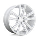 DUB aluminum wheels DUB S257 FLEX wheel 26x10 6X135 87.1 ET30, Gloss silver | races-shop.com
