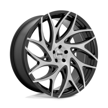 DUB aluminum wheels DUB S260 G.O.A.T. wheel 20x9 5X120 72.56 ET35, Gloss black | races-shop.com
