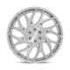 DUB aluminum wheels DUB S261 G.O.A.T. wheel 22x9 5X120 72.56 ET35, Silver brushed | races-shop.com