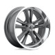 Foose aluminum wheels Foose F099 KNUCKLE wheel 17x7 5X120.65 72.56 ET1, Matte gunmetal | races-shop.com