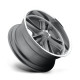 Foose aluminum wheels Foose F099 KNUCKLE wheel 18x8 5X120.65 72.56 ET1, Matte gunmetal | races-shop.com
