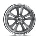 Foose aluminum wheels Foose F099 KNUCKLE wheel 18x9.5 5X120.65 72.56 ET1, Matte gunmetal | races-shop.com