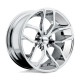 Foose aluminum wheels Foose F148 OUTCAST wheel 20x10 5X114.3 72.56 ET40, Chrome | races-shop.com