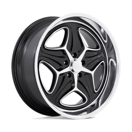 Foose aluminum wheels Foose F171 MERLOT wheel 22x10.5 5X127 78.1 ET6, Gloss black | races-shop.com