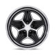 Foose aluminum wheels Foose F171 MERLOT wheel 22x10.5 5X127 78.1 ET6, Gloss black | races-shop.com