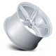 Foose aluminum wheels Foose F174 CF8 wheel 20x11 5X120 67.06 ET43, Gloss silver | races-shop.com