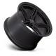 Foose aluminum wheels Foose F175 CF8 wheel 20x10 5X115 71.5 ET20, Matte black | races-shop.com