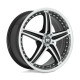 Motegi aluminum wheels Motegi MR107 D5S wheel 17x7.5 5X108 72.56 ET45, Gloss black | races-shop.com