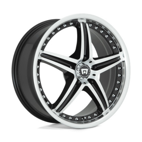Motegi aluminum wheels Motegi MR107 D5S wheel 17x7.5 5X108 72.56 ET45, Gloss black | races-shop.com