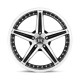 Motegi aluminum wheels Motegi MR107 D5S wheel 18x8 5X114.3 72.56 ET42, Gloss black | races-shop.com