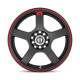 Motegi aluminum wheels Motegi MR116 FS5 wheel 16x7 5X100/5X114.3 72.56 ET40, Matte black | races-shop.com