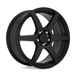 Motegi MR143 CS6 wheel 16x7 5X108/5X114.3 72.56 ET40, Satin black