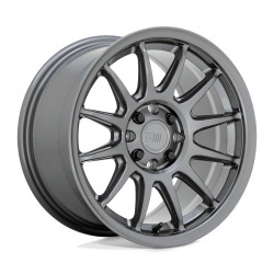 Motegi MR156 S12 wheel 16x8 4X100/4X114.3 72.56 ET28, Gloss gunmetal