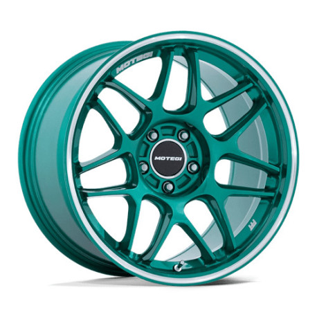 Motegi aluminum wheels Motegi MR158 TSUBAKI wheel 18x9.5 5X120 74.1 ET35, Hokkaido green | races-shop.com