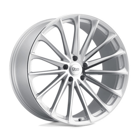 OHM aluminum wheels OHM PROTON wheel 17x7 5X114.3 76.1 ET50, Silver | races-shop.com