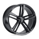 OHM aluminum wheels OHM LIGHTNING wheel 20x10 5X120 64.15 ET35, Gloss black | races-shop.com