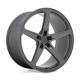 OHM aluminum wheels OHM AMP wheel 21x10.5 5X120 64.15 ET30, Matte gunmetal | races-shop.com