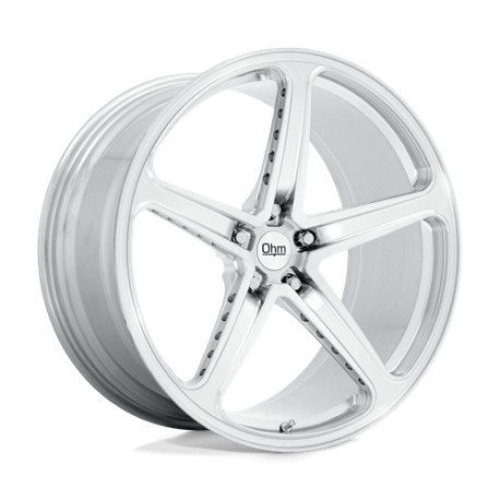 OHM aluminum wheels OHM AMP wheel 22x10.5 5X120 64.15 ET30, Silver machined | races-shop.com