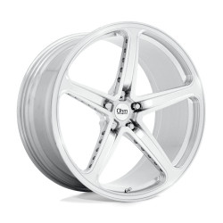 OHM AMP wheel 22x10 5X120 64.15 ET32, Silver machined
