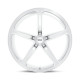 OHM aluminum wheels OHM AMP wheel 22x9 5X120 64.15 ET25, Silver machined | races-shop.com