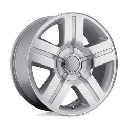 Performance Replicas PR147 wheel 20x8.5 5X120.65/5X127 78.1 ET0, Silver machined