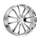 Status aluminum wheels Status GOLIATH wheel 24x9.5 5X114.3 76.1 ET30, Chrome | races-shop.com