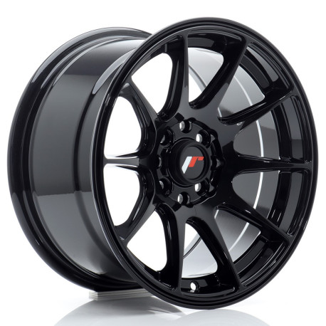 Aluminium wheels Japan Racing JR11 15x8 ET25 4x100/114 Gloss Black | races-shop.com