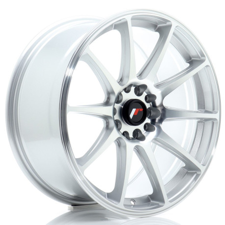 Aluminium wheels Japan Racing JR11 18x8,5 ET40 5x112/114 Silver Machined Face | races-shop.com