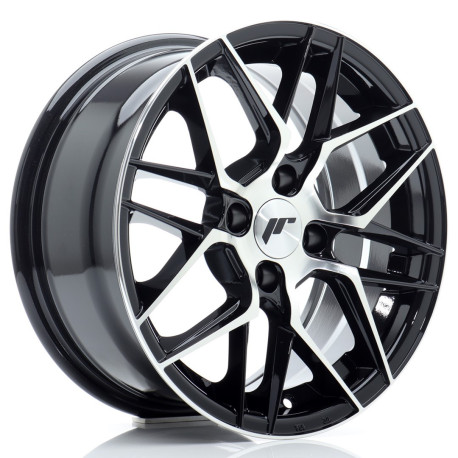Aluminium wheels Japan Racing JR28 15x7 ET38 4x100 Gloss Black Machined Face | races-shop.com