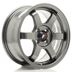 Japan Racing JR3 15x7 ET25 4x100 Gun Metal
