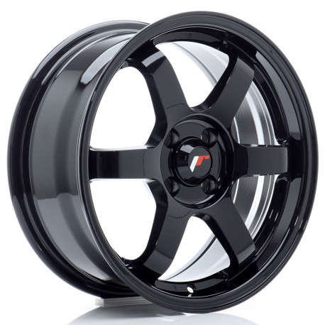 Aluminium wheels Japan Racing JR3 16x7 ET40 4x100 Gloss Black | races-shop.com