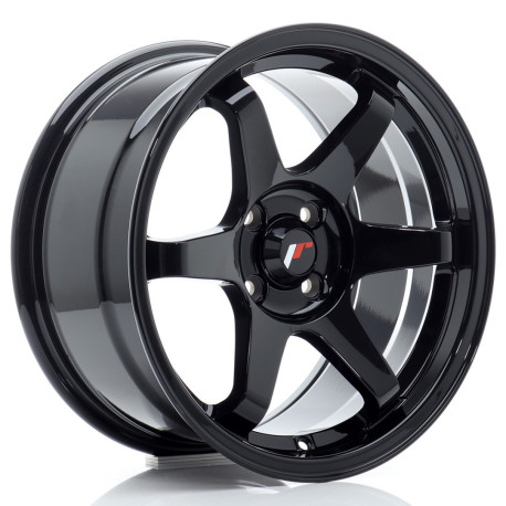 Aluminium wheels Japan Racing JR3 16x8 ET25 4x100 Gloss Black | races-shop.com